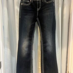 Silver Jeans Dark Wash Flare Jeans